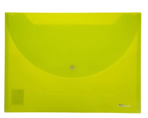 پوشه دکمه دار دلی کد W38131 سایز A4