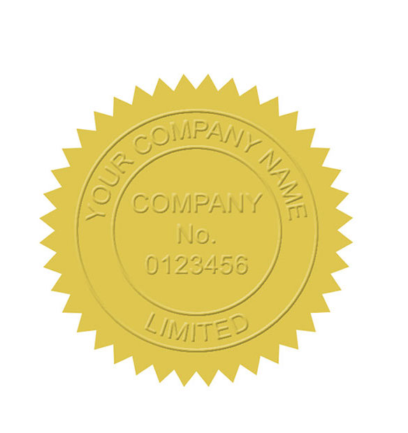 برچسب طلایی مهر برجسته سایز 40 میلی متر ورق 24 عددی شاینی Shiny CS-1-41